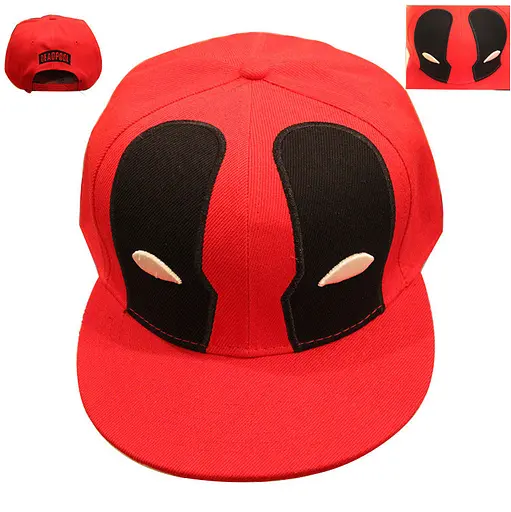 Кепка бейсболка Дэдпул Deadpool Mask Snapback DP.2 - фото 1