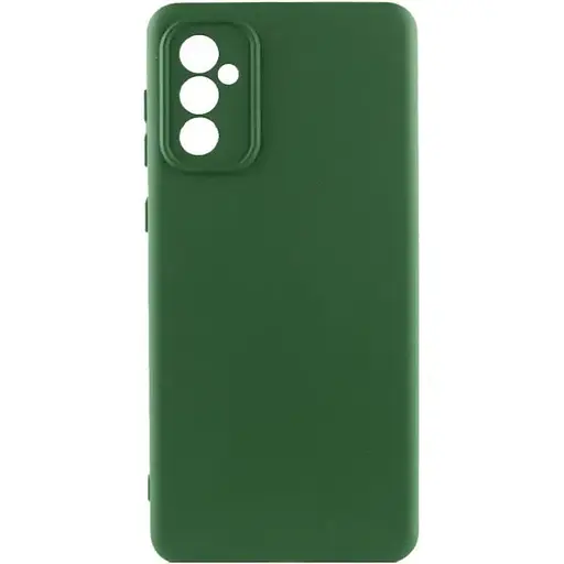 Чохол Lakshmi Silicone Cover Full Camera (AA) для Samsung Galaxy A56 5G Зелений/Dark green - фото 1