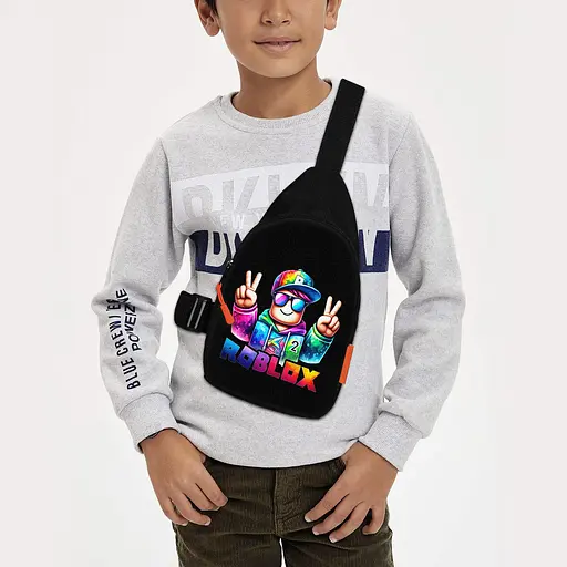 Сумка через плече дитяча Roblox 29х17 см сумка слінг для хлопчика (01969)