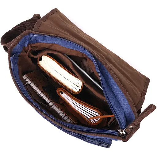 Сумка мужская Vintage 35х28х8 см sum0023525 - фото 5