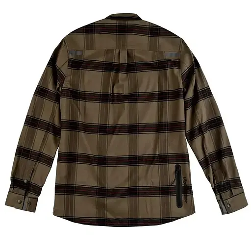 Рубашка TLD Grind Flannel YD Plaid Dark Pine Green XL Troy Lee Designs (1106-827650005) - фото 2