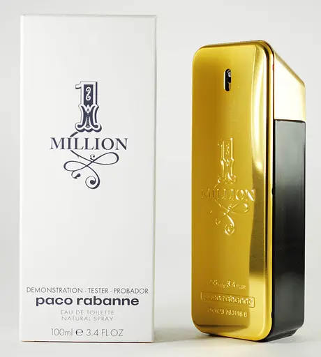 Оригинал Paco Rabanne 1 Million 100 мл ТЕСТЕР туалетная вода - фото 1