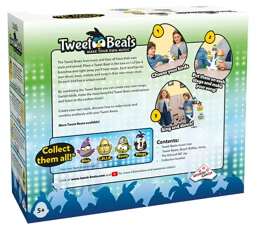 Музична станція Tweet Beats Play Figures Base (10000) (6408613) - фото 2