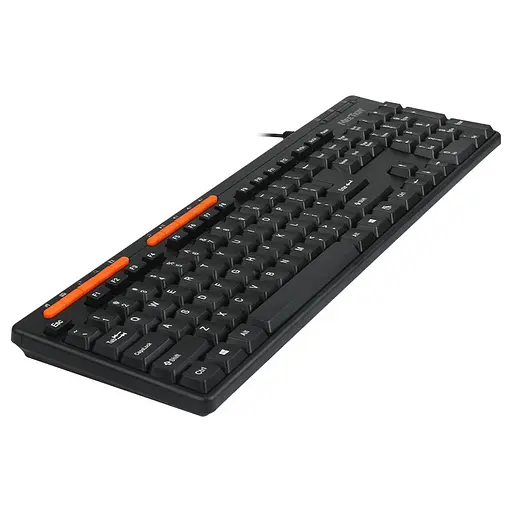 Клавиатура MeeTion USB Multimedia Keyboard K600M RU/EN раскладки - фото 4