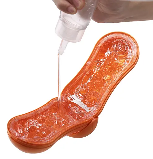 Мастурбатор Tenga Flip Orb Sunset Orange оранжевый - фото 4