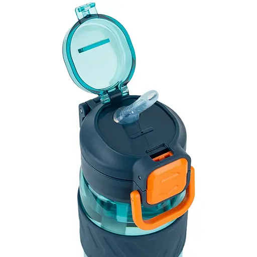 Пляшечка для води Kite 800 мл блакитно-помаранчева (K25-1234-3) - фото 3