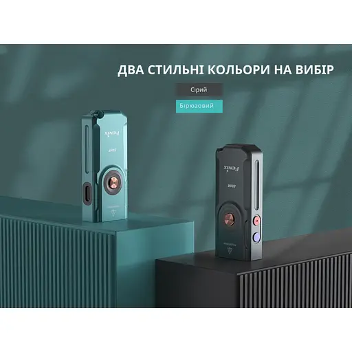 Фонарь Fenix ​​E06R бирюзовый - фото 17