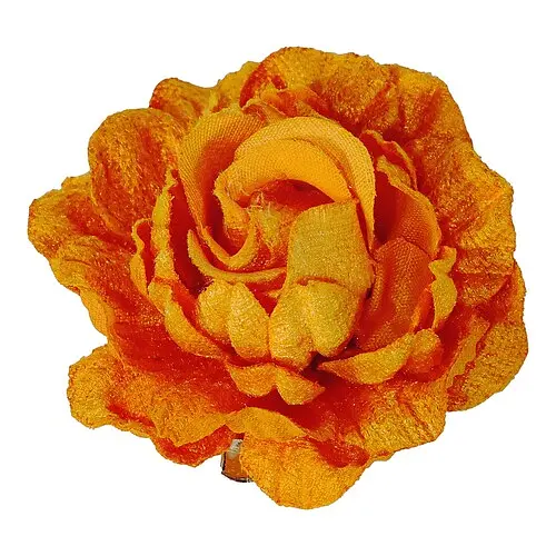 Брошка, заколка, резинка Троянда оксамит - фото 1