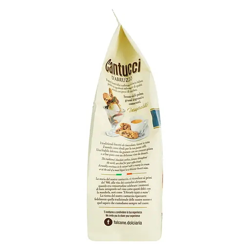 Печиво Falcone Кантучіні з шоколадом 200 г (768792) - фото 2