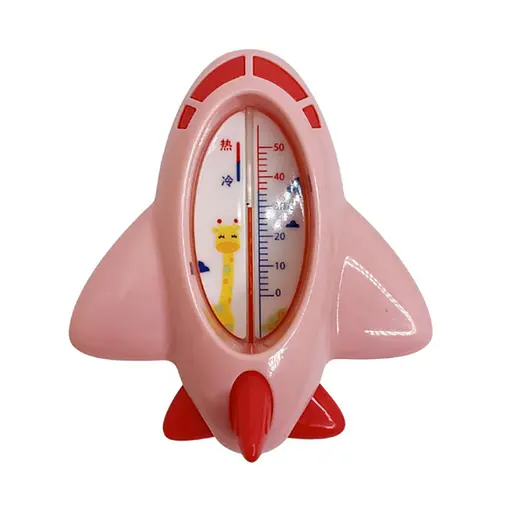 Іграшка-термометр для ванної "Літак" Mega Zayka MGZ-1106(Pink) - фото 1