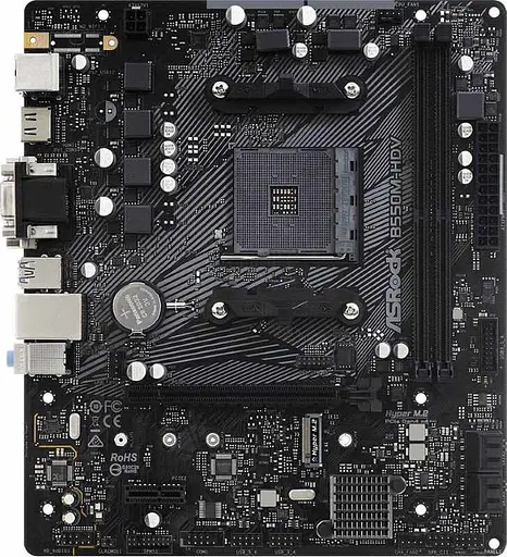 Материнская плата AsRock B550M-HDV (B550M-HDV) (Socket AM4, AMD B550, Micro-ATX) - фото 1