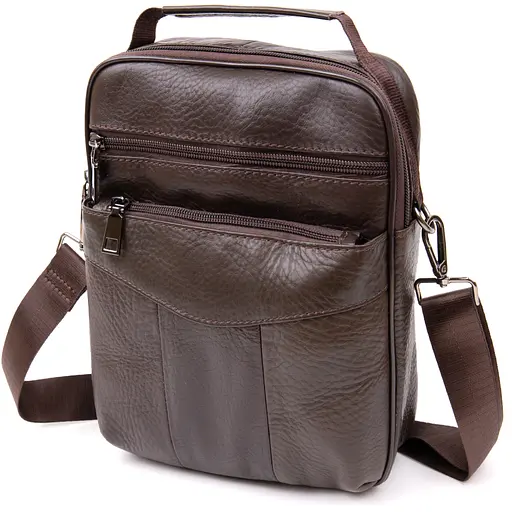 Чоловік шкіряний месенджер Vintage 19х25,5х5,5 см 000158588