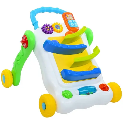 Дитяча каталка-ходунки PL9002 Infunde Baby з інтерактивними функціями