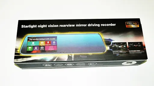 Зеркало видеорегистратор с камерой заднего вида full hd L 909C 4,3 дюйма Оригинал - фото 8