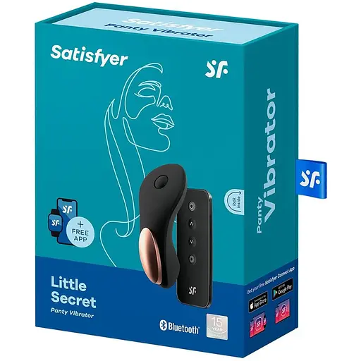 Вібратор у трусики Satisfyer Little Secret 8.5 см чорний