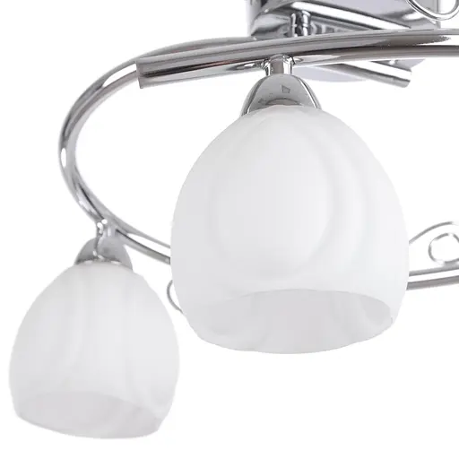 Люстра потолочная Brille для коридора E14 60W CH (LK-522C/3) - фото 7