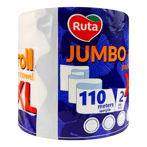 Полотенце бумажное Ruta Jumblo XL 1 рул 2 ш - фото 2