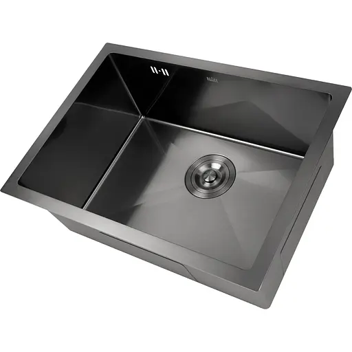 Мийка для кухні Nett NB-5742U чорна під стільницю з PVD покриттям багатофункціональна - фото 3