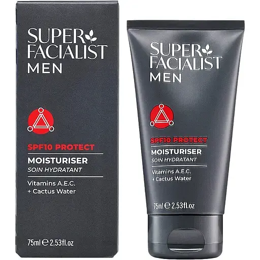 Крем для лица дневной Super Facialist For Men SPF 10 Protect увлажняющий 75 мл - фото 1