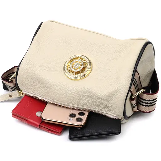 Сумка Vintage из натуральной кожи 21.5х14х9.5 см sum0029025 - фото 7