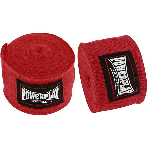 Бинты для бокса PowerPlay 3046 4.5 м Red - фото 2