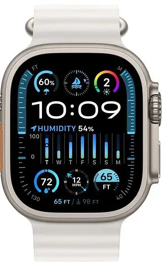 Смарт-годинник Smart Watch HK10 Ultra 3 49 мм з AMOLED Full HD екраном і з 2 додатковими ремінцями в комплекті Білий - фото 7