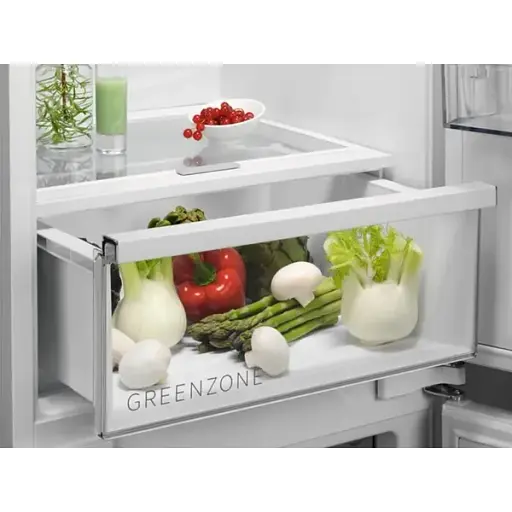 Холодильник Electrolux вбудований з нижн. мороз. 177x54х55 холод. відд. 192 л мороз. відд. 61 л 2дв. А++ Combi інв. диспл внутр. білий - фото 3