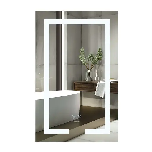 Дзеркало Mixxus Hard MR07-50x80 (LED Touch, антизапотівання, димер, регулювання яскравості) MX9992 - фото 1