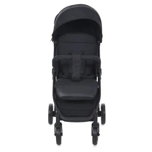 Прогулочная коляска-книга Bambi M 4249-2 Black Matt - фото 4