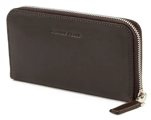 Чоловічий шкіряний клатч GRANDE PELLE 20х10,5х2 см sum0022302 - фото 1