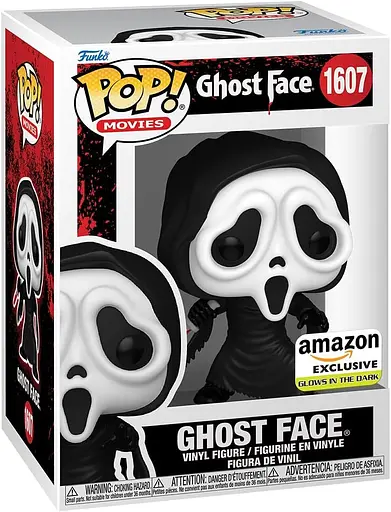Фигурка Funko POP: Призрачное лицо Ghostface 1607 Светящееся в темноте из фильма Крик \ Scream