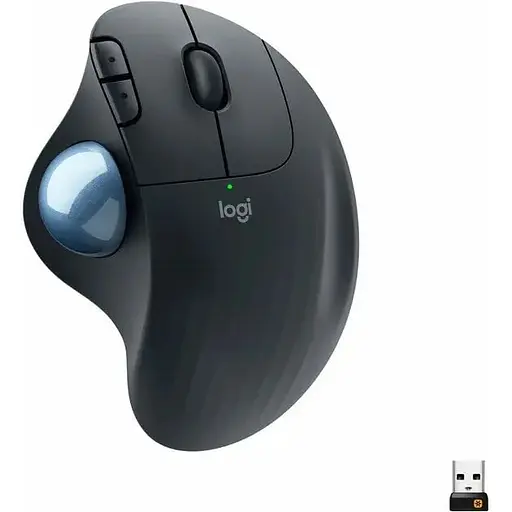 Миша комп'ютерна Logitech Ergo M575 Bluetooth Graphite (910-005872, 910-005873)