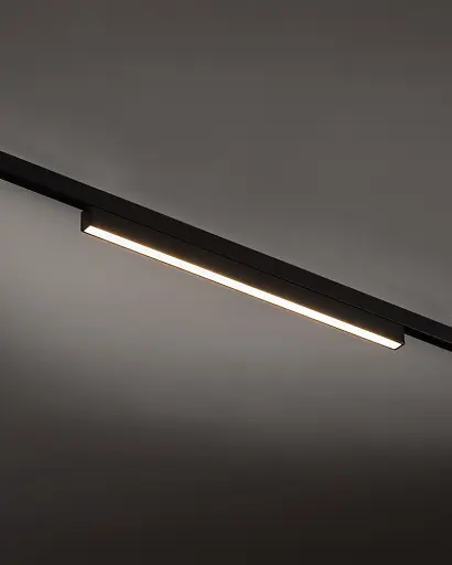 Магнитный трековый светильник Nowodvorski 11743 NANO-LVM Line Out LED 1x10W 3000K 400Lm IP20 черный - фото 3