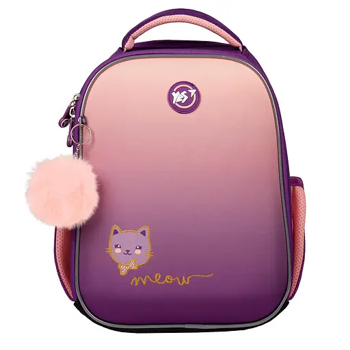 Рюкзак шкільний каркасний Yes Happy Kitty H-100 - фото 3
