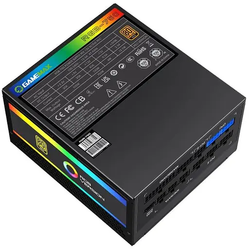 Блок живлення GameMax 750W RGB-750 PRO (RGB-750 PRO) - фото 6