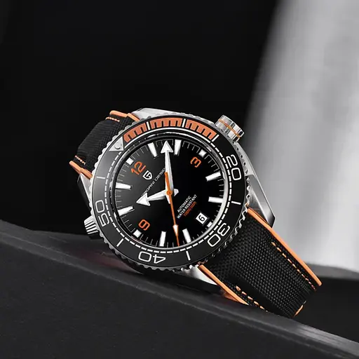 Наручний годинник чоловічий PD-1679 Silver-Black Pagani Design acs0031137 - фото 4