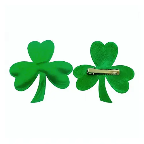 Заколка трилистник Клевер - фото 1