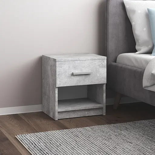 Тумба приліжкова Vays, в спальню M-48 Бетон