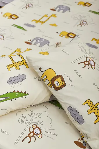 Комплект постельного белья Moon&Star евро 200х220 наволочки 2х50х70 Savanna Бязь Gold Люкс - фото 6