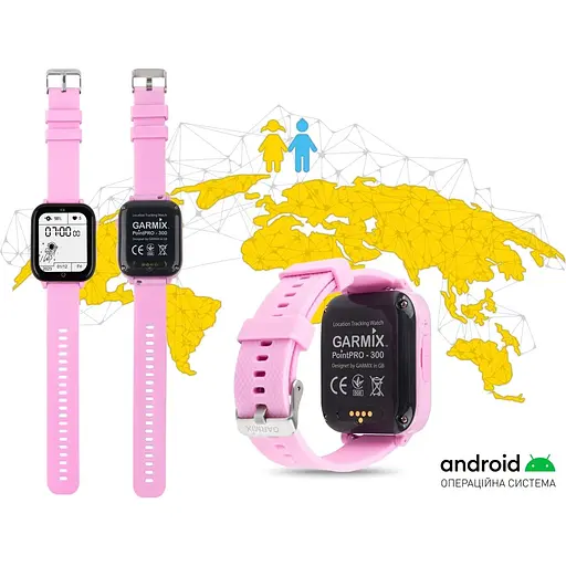 Smart Watch GARMIX PointPRO-300 4G Purple UA UCRF - фото 3