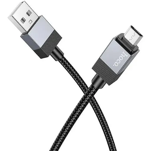 Кабель Hoco Micro USB Honorific charging data cable X110 1 м 2.4A