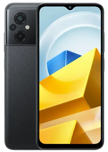 Смартфон Xiaomi Poco M5 6/128GB Black - фото 1