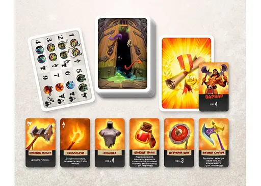 Настольная игра Geekach Games Добро пожаловать в Подземелье! (Welcome to the Dungeon) (укр.) (GKCH030WD) - фото 5