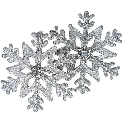 Сережки Снежинки - фото 1