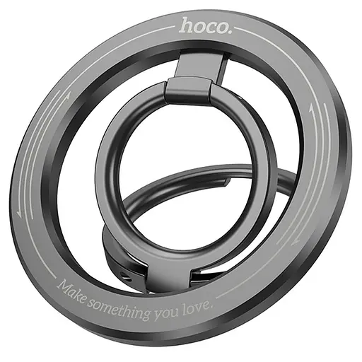 Магнітний тримач для телефону Hoco GH2 Clever Black - фото 2