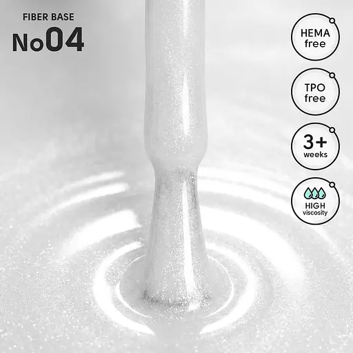 Камуфлирующая база Shelly с нейлоновыми волокнами 04 Fiber Base 12 мл - фото 2