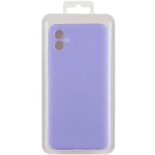 Чохол Lakshmi Silicone Cover Full Camera AA для Samsung Galaxy A05 Бузковий/Dasheen - фото 8