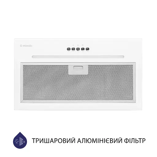 Вытяжка полновстраиваемая Minola HBI 5664 WH GLASS 1000 LED Line - фото 4