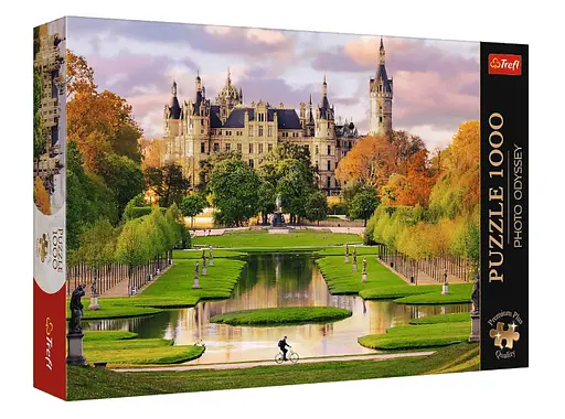 Пазл Photo Odyssey: Замок Шверін, Німеччина - 1000 елементів Trefl 10814