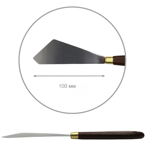 Мастихін Rosa Gallery Classic №109 довжина 10 см ніж максі - фото 1